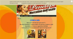 Desktop Screenshot of mercatinopenelope.it